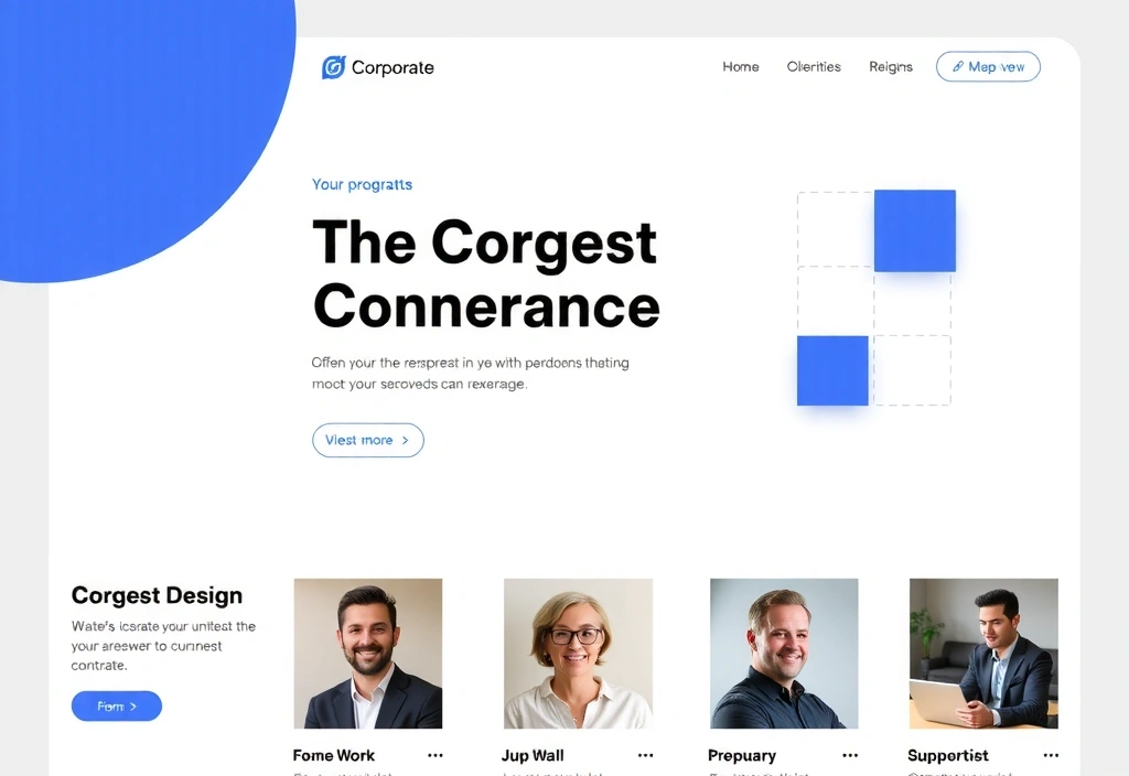 Náhled projektu: Moderní firemní web