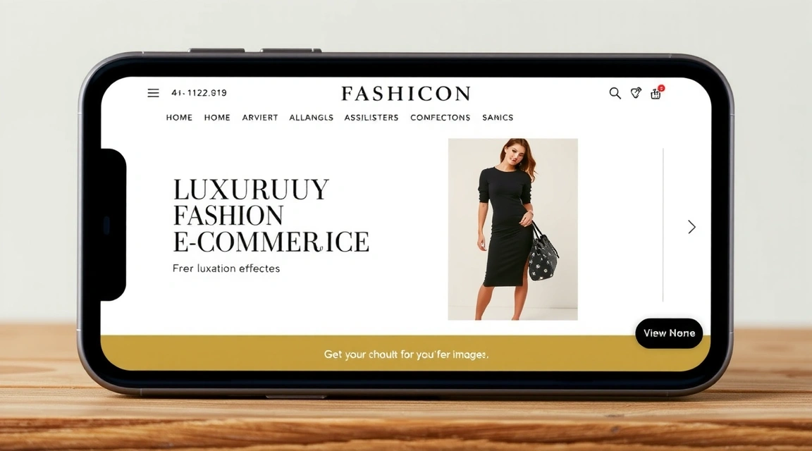 Screenshot mobilní verze e-shopu